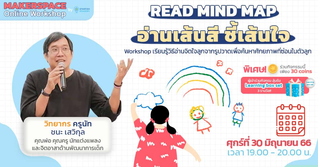 Read Mind Map อ่านเส้นสี ชี้เส้นใจ